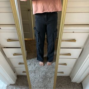 H&M Black Cargo Pants